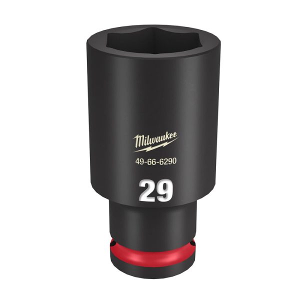 MILWAUKEE 29MM 1/2″ SHOCKWAVE STANDARD IMPACT SOCKET