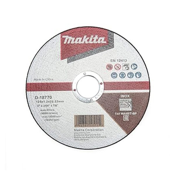 Makita D-18770 125mm x 1.2 Thin Metal Cutting Disc