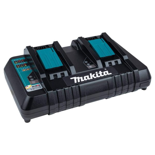 Makita DC18RD 14.4V – 18V Dual Port Battery Charger –