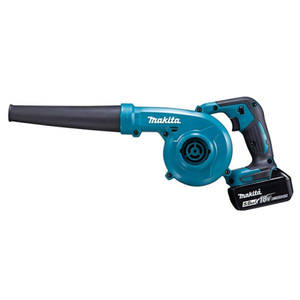 Makita DUB185RT 18V LXT Blower With 1x 5.0Ah Battery and Charger