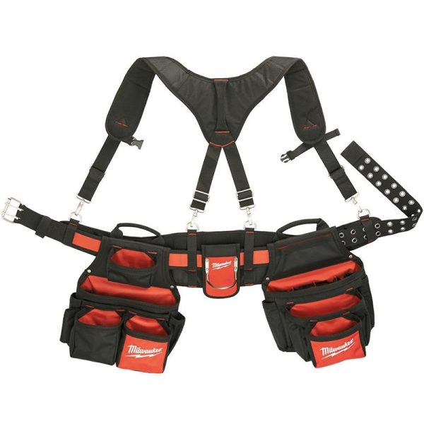 Milwaukee 48-22-8120 Contractor Work Belt with Suspension Rig