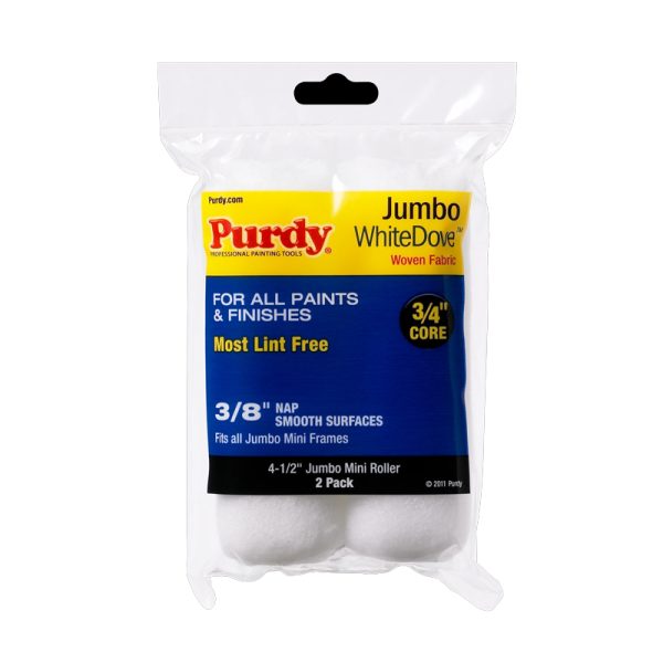 Purdy Jumbo Mini White Dove Sleeve