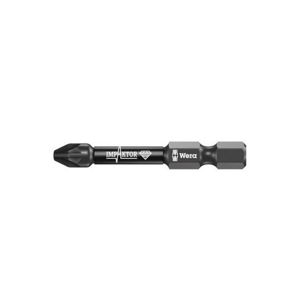 Wera 855/4 Impaktor Insert Bit Pozi PZ2 x 50mm (Box 5)