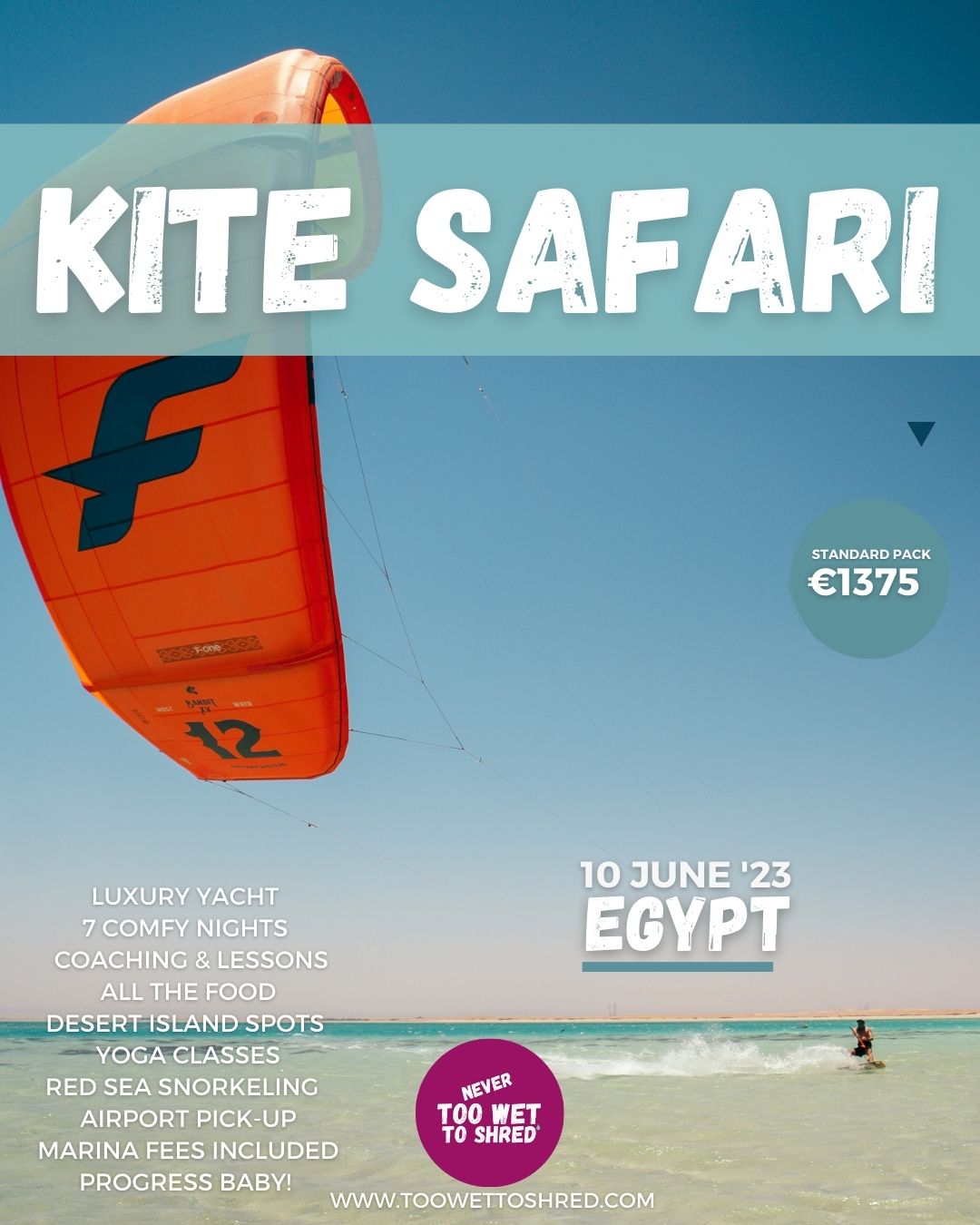 kitesurf safari