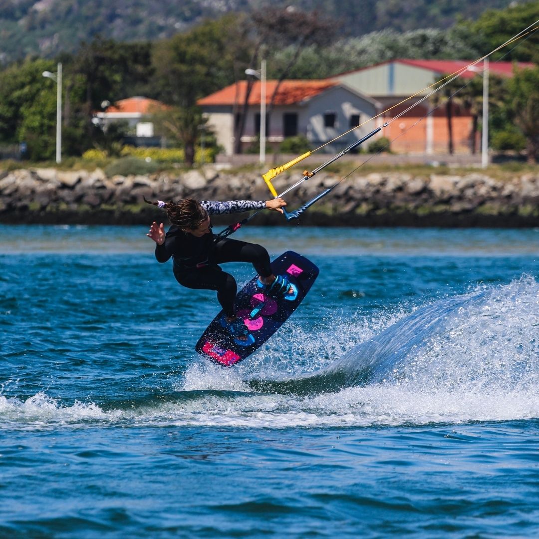 Kitegirl trick Winner kitesurf camp