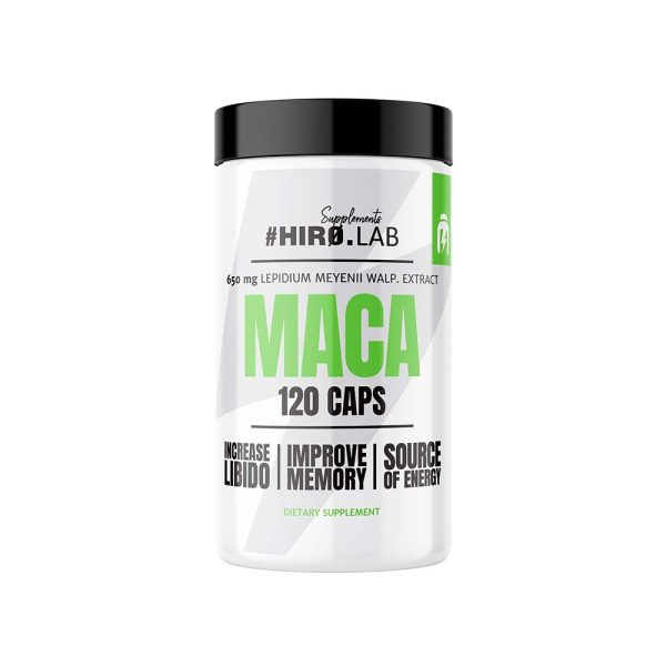 HIRO LAB MACA 650MG 120 CAPSULES