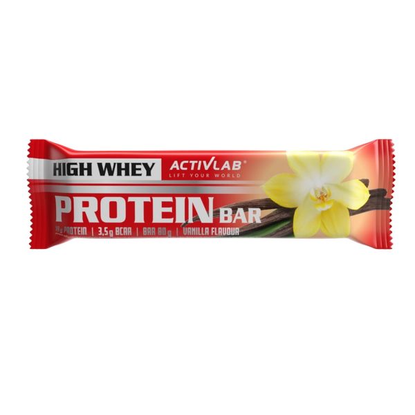 ACTIVLAB HIGH WHEY PROTEIN BAR 80G VANILLA