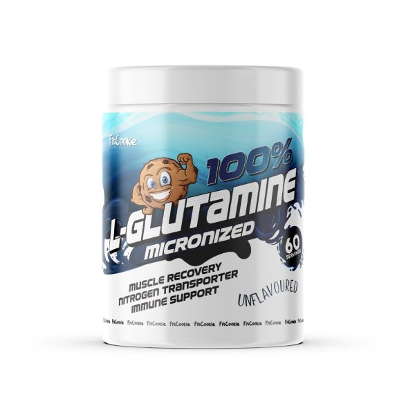 100% L-Glutamine Micronized 300g – FitCookie