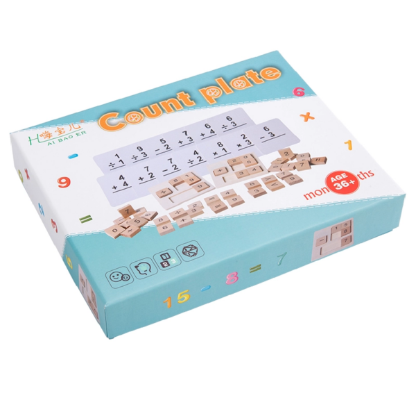 Play and learn mathematics wooden toy - Image 6