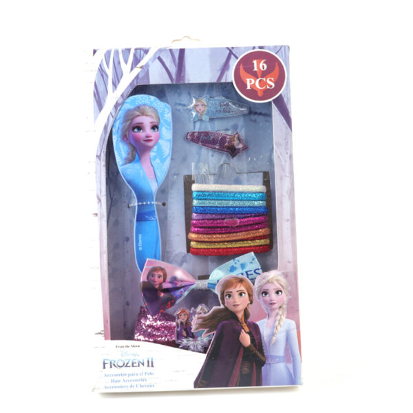 Frozen II hairpin, clips and hair tie set