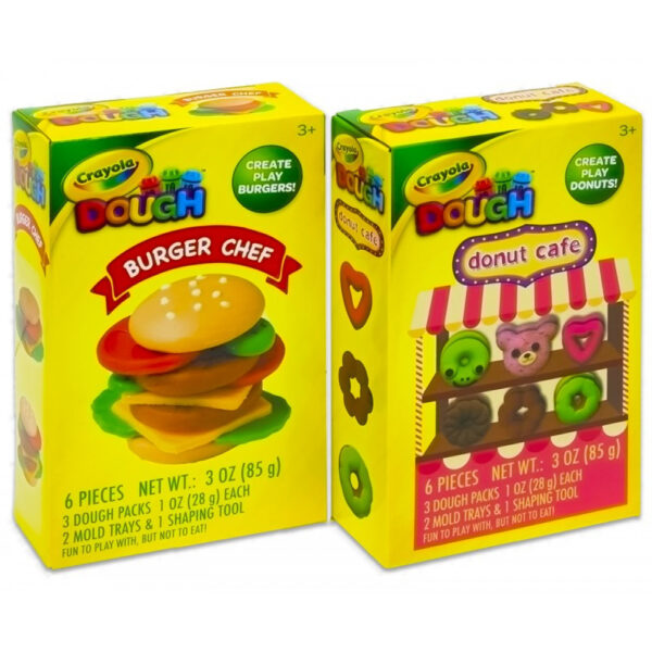 Crayola Dough Burger Chef + Donut Café assorted 11