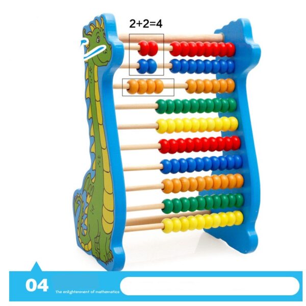 Wooden Counting Beads Abacus - Image 5