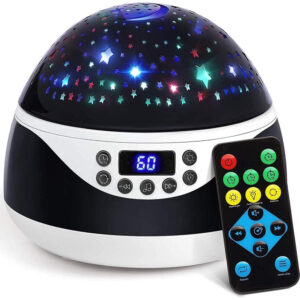 Rotating Projector Night Light with Music for Children’s Bedroom_0