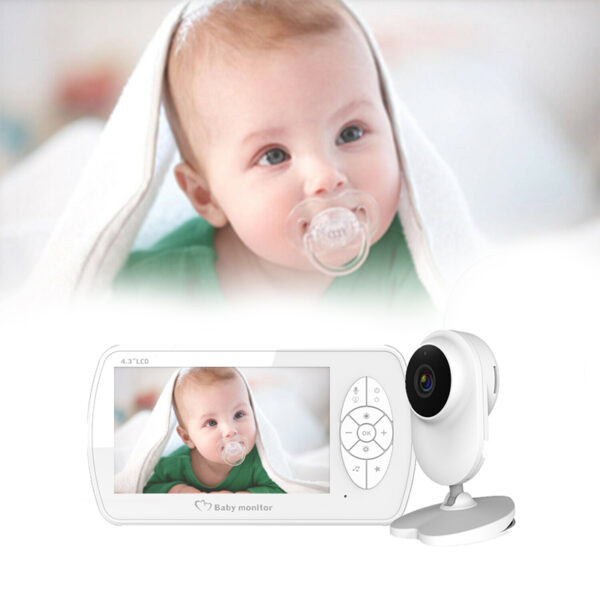 Wireless Baby and Pet Surveillance Camera with 2 Way Talking_1
