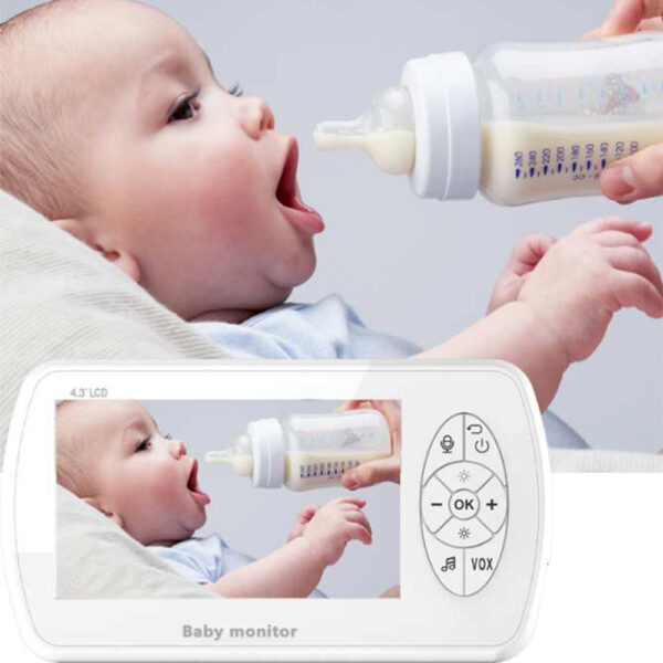 Wireless Baby and Pet Surveillance Camera with 2 Way Talking_8