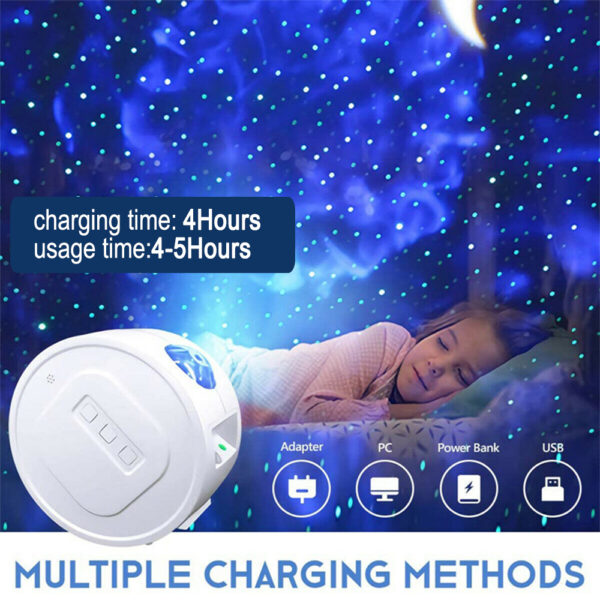 3-in-1 Nebula Moon and Starry Night Sky LED Light Projector_3