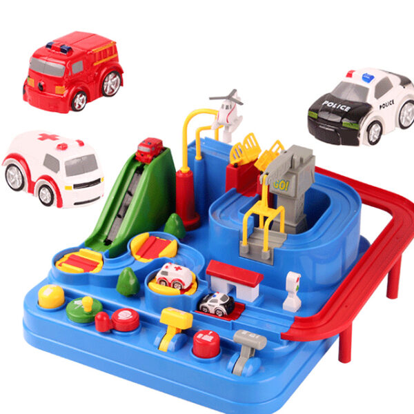 Education Railcar Toy Eco-Friendly Baby Adventure Toy Car