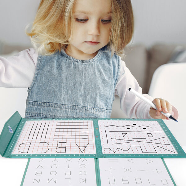 Control pen training copybook kindergarten early education - Ligature Game - Image 3