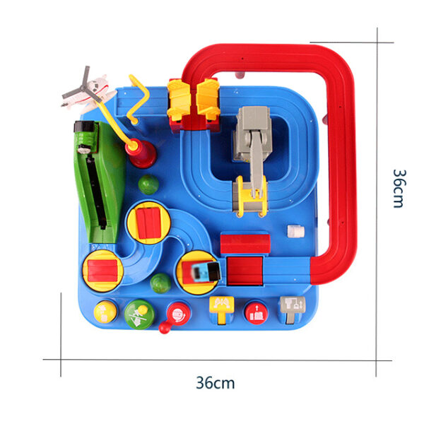 Education Railcar Toy Eco-Friendly Baby Adventure Toy Car - Image 3