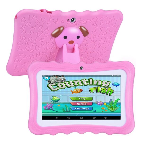 7 inch Children Learning Tablet Android 6.0 Quad Core 1G RAM+8GB Storage_0