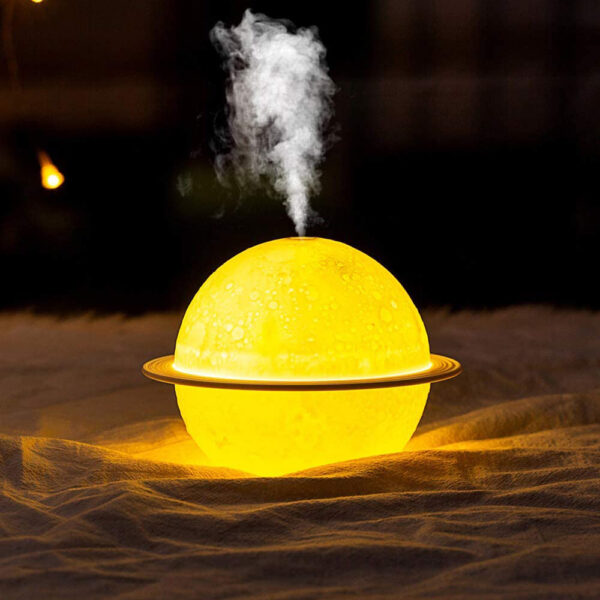USB 3D Printed Planet Night Lamp and Humidifier for Home and Office_7