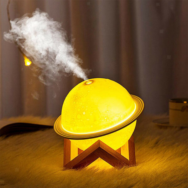 USB 3D Printed Planet Night Lamp and Humidifier for Home and Office_8
