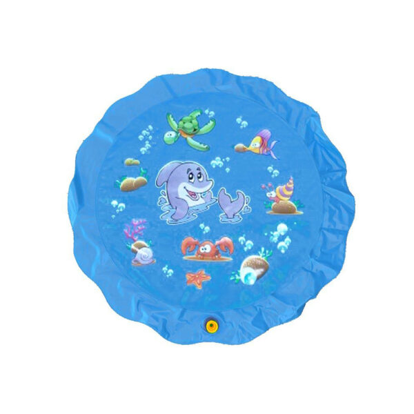 Durable Outdoor Inflatable Sprinkler Water Mat for Kids_3