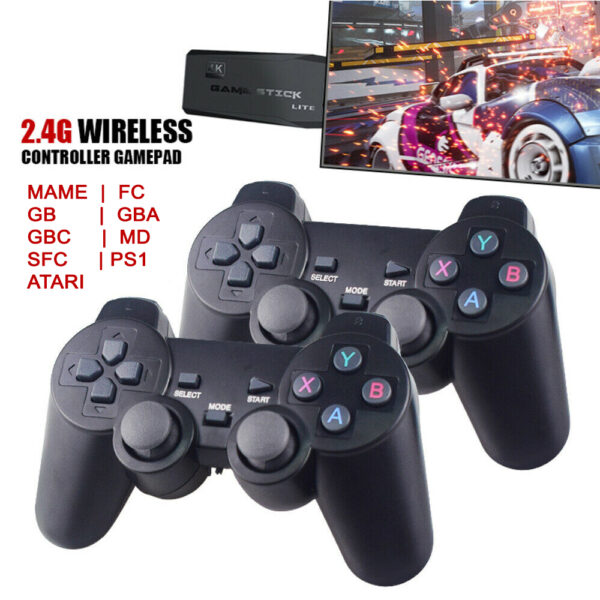 M8 HD HDMI Wireless Family Mini Retro Gaming Console- Battery Powered_1