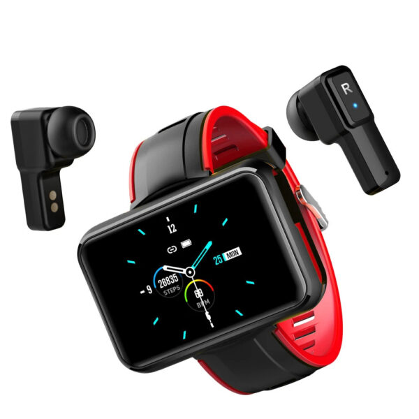 T91 1.4-inch Screen Bluetooth Fitness Band and Headphones- USB Charging_2