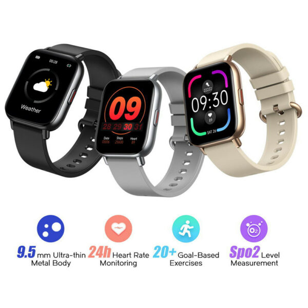 180mAh 1.65 inch Unisex Touch Screen Smartwatch- USB Charging_6