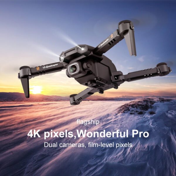 Mini Foldable Aerial Camera Drone in 4K HD Resolution with Bag (USB power supply)_9