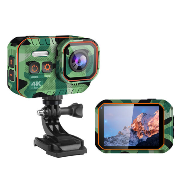4K Resolution HD Waterproof Sports Action Mini Cameras- USB Charging_0