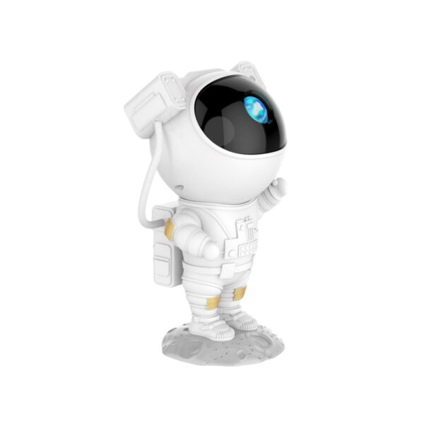 USB Plugged-in Astronaut Galaxy Starry Sky Light Projector_0