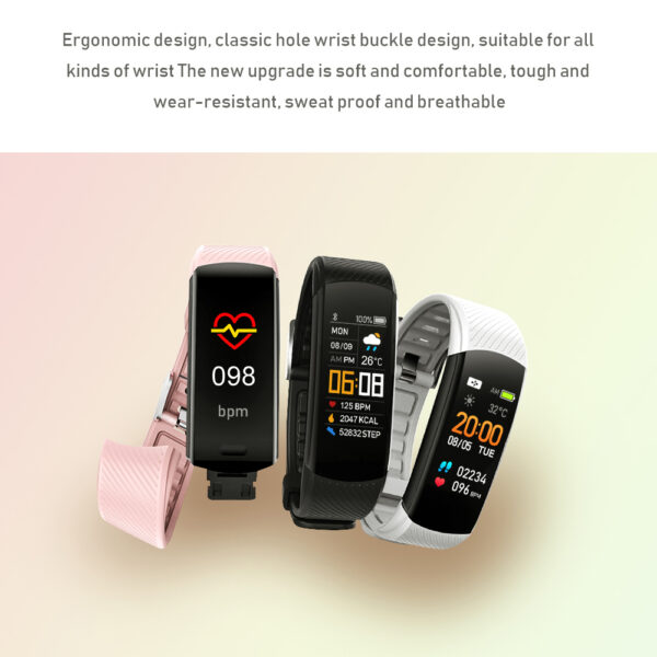 USB Rechargeable Smart Activity Tracker with Heart Rate Monitor_9