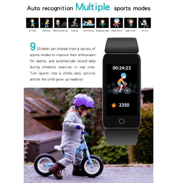 Rechargeable Kid’s Activity Tracker and Fitness Watch_3