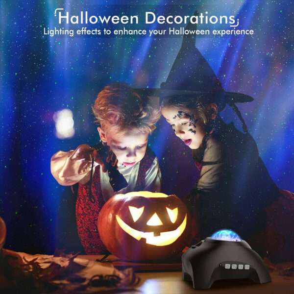 USB Interface Bluetooth Star Projector Speaker and Night Lamp_8