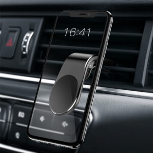 360 Degree Rotating Magnetic Car Phone Holder Stand for Xiaomi Redmi Note 5a Mi Note 8 Metal Air Vent Clip Type Magnetic Holder in-Car GPS Mount Holder_0