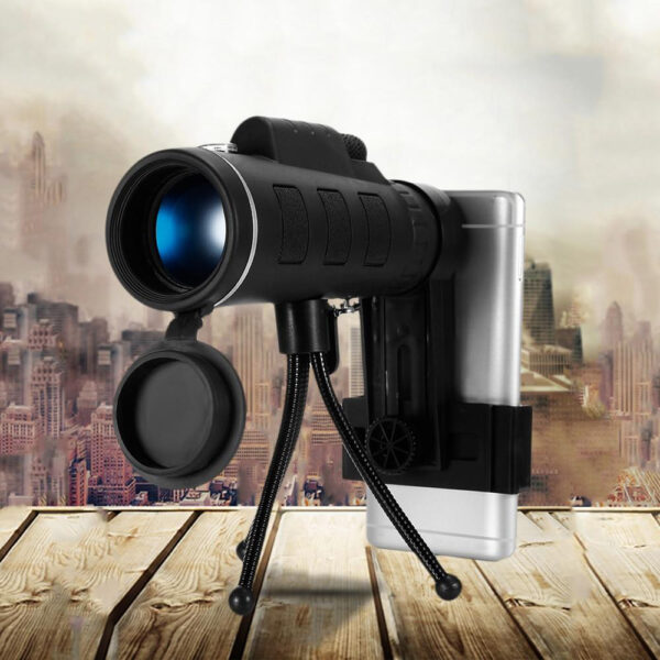 High Power Magnification Monocular Telescope with Smart Phone Holder_4