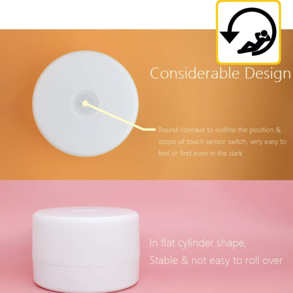USB Rechargeable Mini Touch Light Portable Nursing Bedside Lamp_3