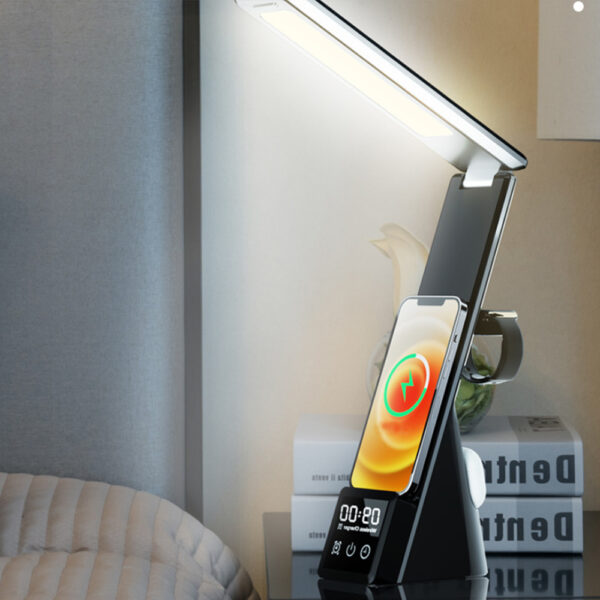 15W LED Table Lamp and Wireless Charging Station- USB Interface_6