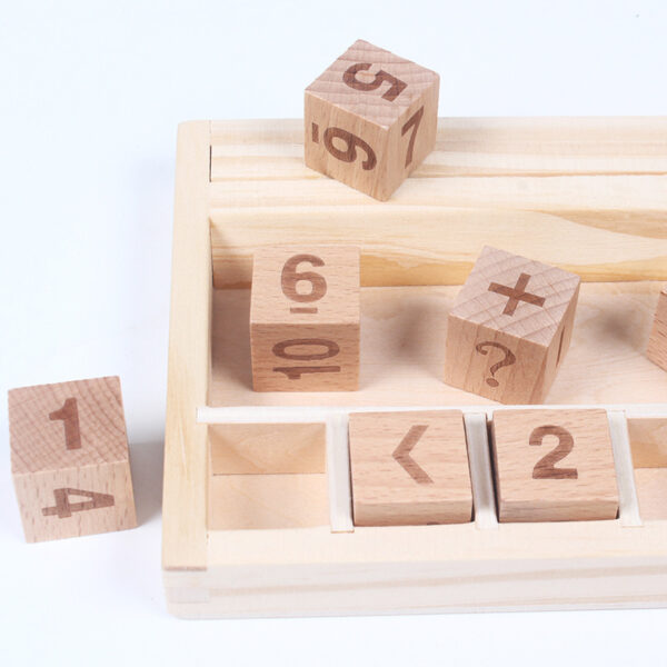 Wooden Cognitive Puzzle Cardboard Educational Learning English Toy - Image 5