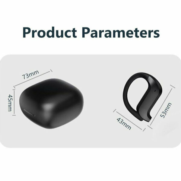 Wireless Bluetooth Hanging Ear Hooks for iOS and Android Devices- USB Charging_4