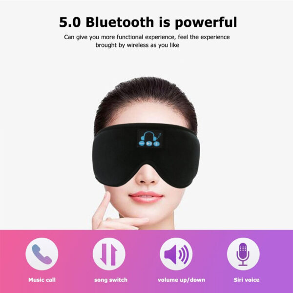 Bluetooth Sleeping Eye Mask and Headphones- USB Charging_4