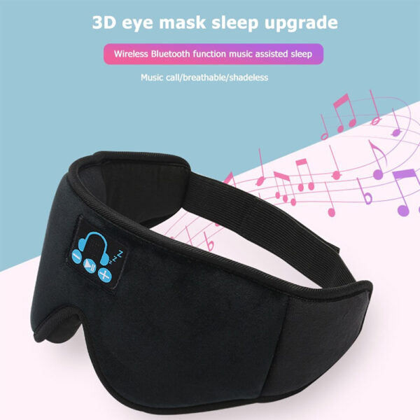 Bluetooth Sleeping Eye Mask and Headphones- USB Charging_6