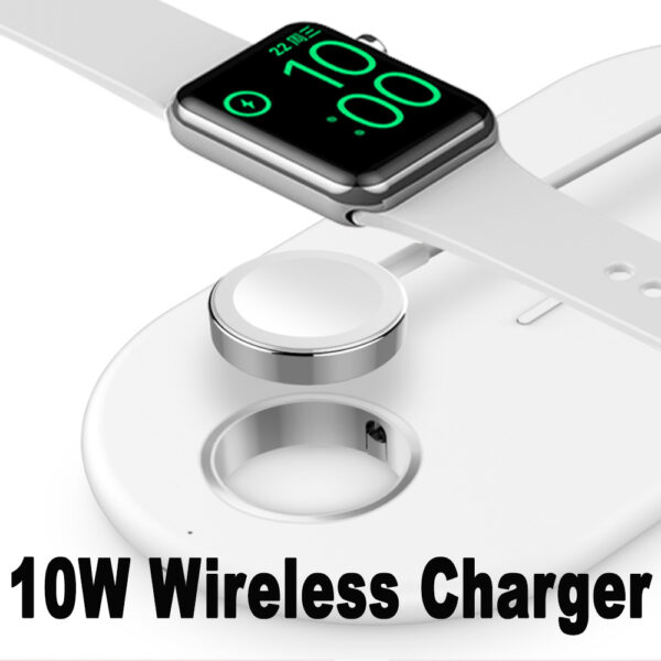 3-in-1 Wireless Charger for QI Devices- USB Interface_4