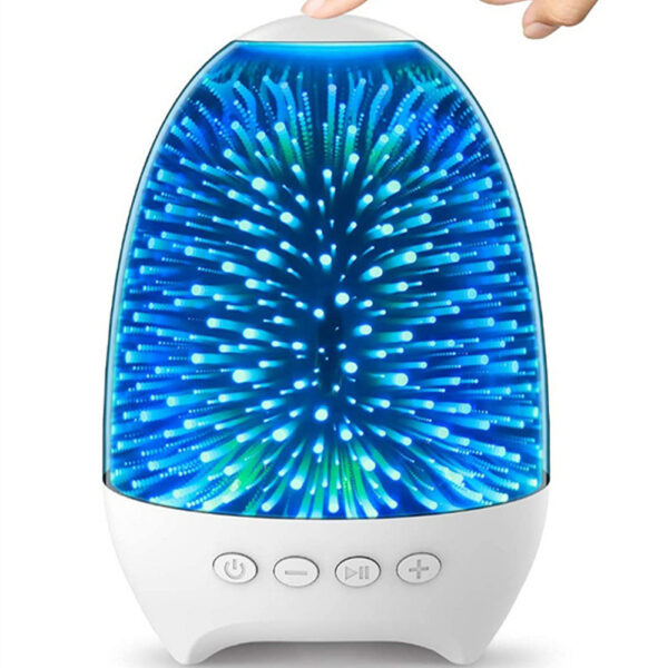 3D Star Sky Crystal Touch Control Bluetooth Speaker- USB Charging_4