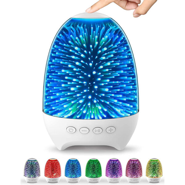 3D Star Sky Crystal Touch Control Bluetooth Speaker- USB Charging_7