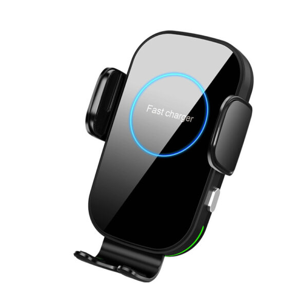 15W Fast Charging Wireless Car Phone Holder and QI Charger- Type C Cable_0