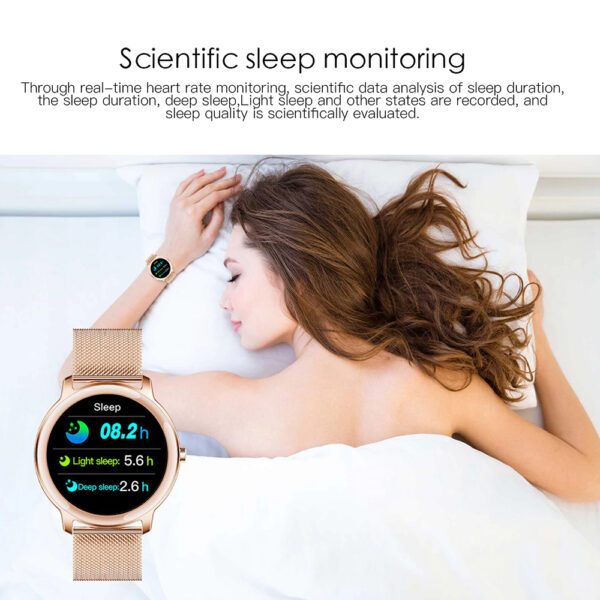 Full Touch Screen iOS Android Support Unisex Smartwatch- USB Charging_8