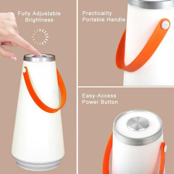 Portable USB Rechargeable Dimmable LED Lantern with 3 Modes_9
